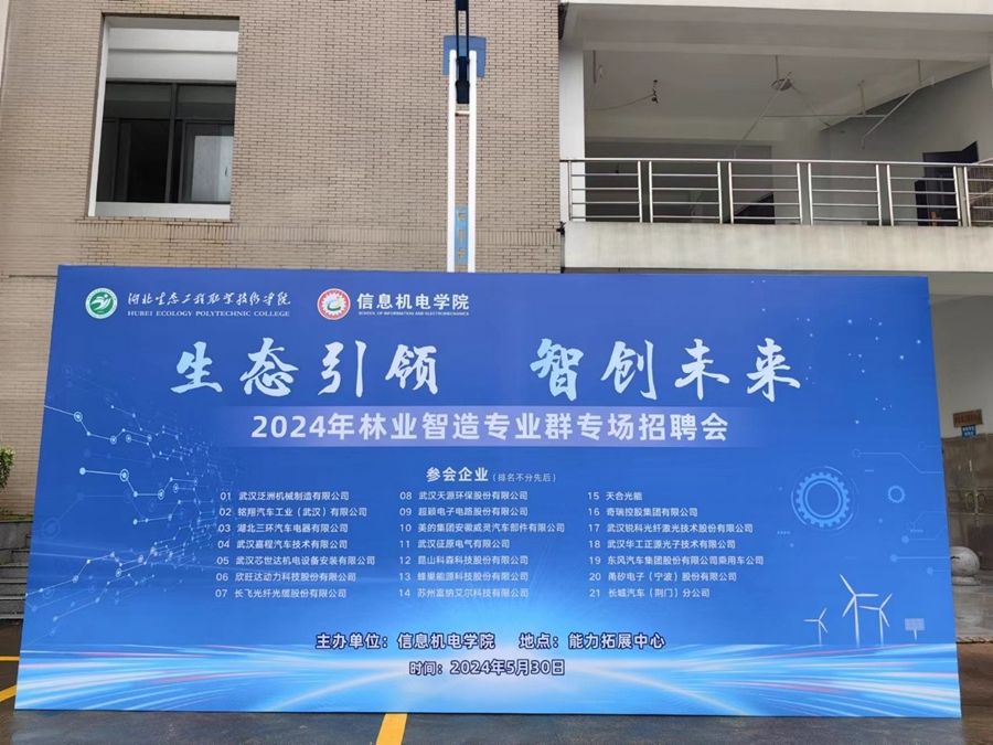 信息機電學(xué)院舉行“生態(tài)引領(lǐng) 智創(chuàng)未來“2024年林業(yè)智造專業(yè)群專場招聘會照片（1）.jpg